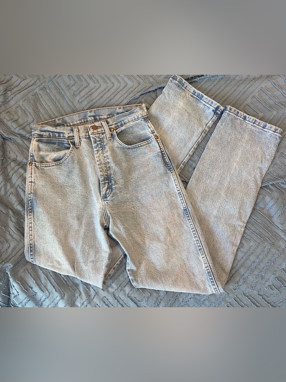 Wrangler Light Blue Straight Leg Jeans Excellent condition!